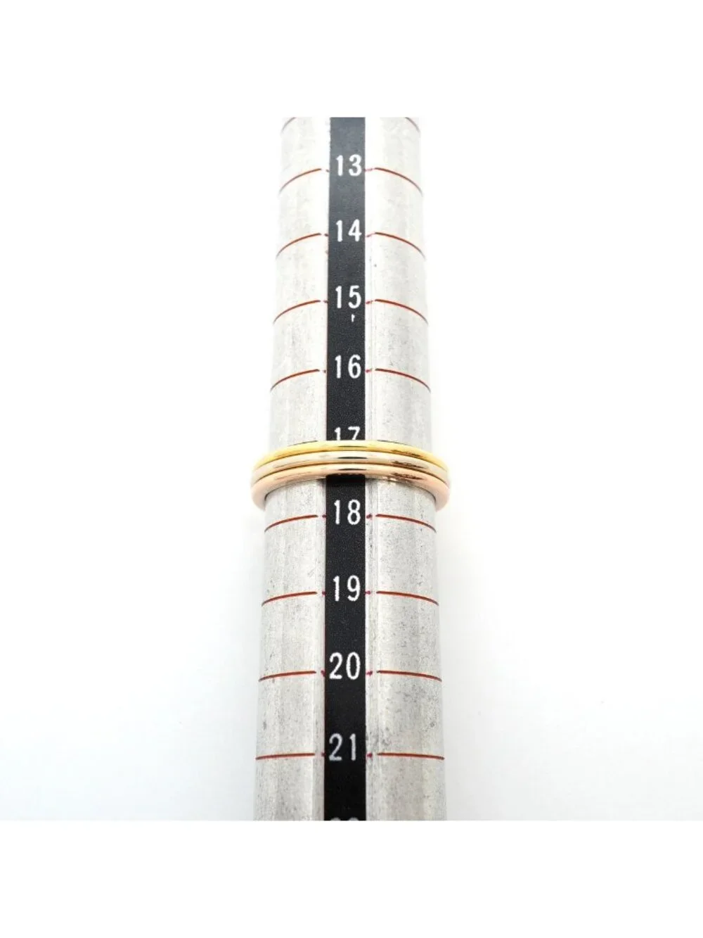 Cartier Ring Vendome 18K Yellow Gold 18K White Pink